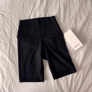 lululemon athletica Black High-Rise Bike Shorts